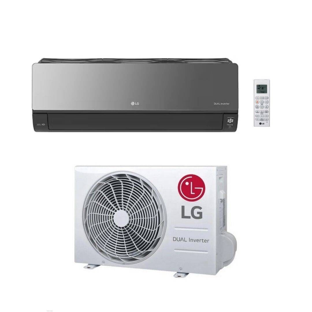 LG Climatizzatore Monosplit Artcool Mirror UV Nano Inverter R-32 Wi-Fi Classe A+++ 9000 btu