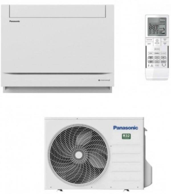 Panasonic Climatizzatore Monosplit Console Da Pavimento CU-Z 25 35 50 UBEA Wi-FI optional Inverter R-32 Classe A++ 12000 btu