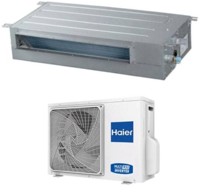 HAIER Climatizzatore Monosplit Canalizzato R32 A++ Bassa Prevalenza 18000 btu