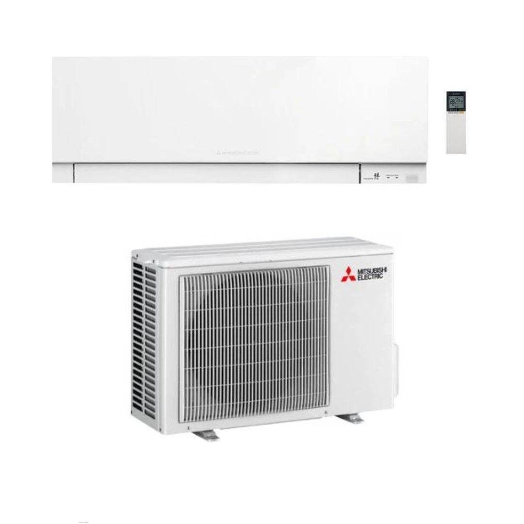 Mitsubishi Climatizzatore Monosplit Linea Kirigamine Zen MSZ-EF Bianco MSZ-EF25/35/42/50VGKW Inverter R-32 Wi-Fi Classe A+++ 15000 btu