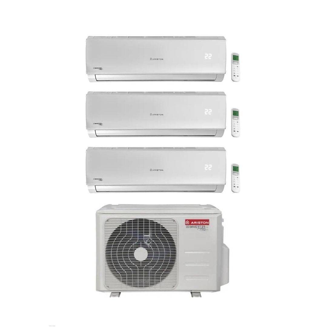 Ariston Climatizzatore TrialSplit Alys R 32 9+9+18 con TRIALC80XD0C-O Inverter Wi-Fi Optional Classe A++