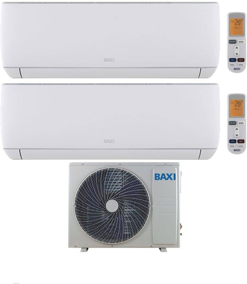 Baxi Climatizzatore Dual Split Astra 7+7 con LSGT40-2M Inverter R-32 Wi-Fi Opt. Classe A++