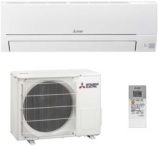 Mitsubishi Climatizzatore Condizionatore Inverter Classe A++ Btu 9000 Msz-Hr25vf Gas R32