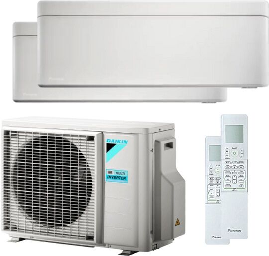 Daikin Climatizzatore Dual 9+9 9000+9000 Btu A+++ Stylish Bianco 2mxm50m9 Wifi Integrato