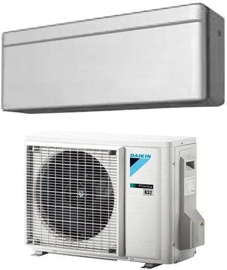 Climatizzatore/Condizionatore Daikin Monosplit Parete  Stylish Inverter 7000 btu Silver (Argento) FTXA20AS/RXA20A