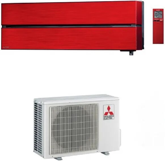 Climatizzatore/Condizionatore Mitsubishi Electric Monosplit Parete Kirigamine Style Red 12000 Btu MSZ-LN35VGR