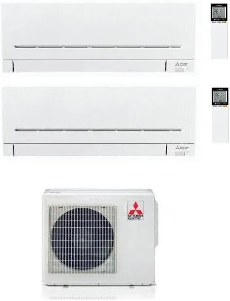 Climatizzatore/Condizionatore Mitsubishi Electric Dualsplit Parete LINEA PLUS 12000 BTU MXZ-2F42VF + MSZ-AP25VG+MSZ-AP35VG