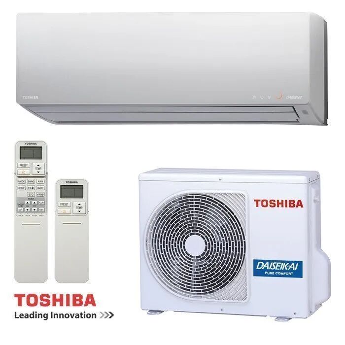 Toshiba Climatizzatore/Condizionatore Toshiba Monosplit Parete SUPER DAISEKAI 8 Inverter 12000 btu RAS-13G2KVP-E / RAS-13G2AVP-E