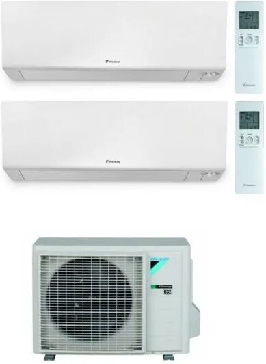 Climatizzatore Condizionatore Dualsplit Daikin perfera 2MXM40A + FTXM20R + FTXM20R 7+7 7000+7000 BTU modello 2022 wifi incluso