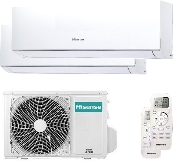 Hisense Condizionatore Hisense New Comfort Dual Split 7000+12000 Btu Inverter A++ Unità Esterna 4,2 Kw (2AMW42U4RRA-DJ20VE0AG-2-CBE8CD)