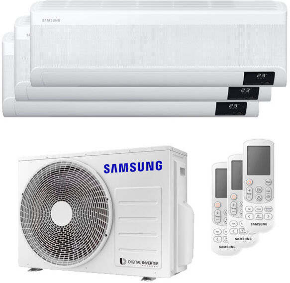 Samsung Condizionatore Samsung Windfree Elite Trial Split 9000+9000+12000 Btu Esterna 5,2 Kw - Sconto In Fattura 50% (SF50.AJ052TXJ3KG/EU-AR09TXCAAWKNEU-3-A6467C)