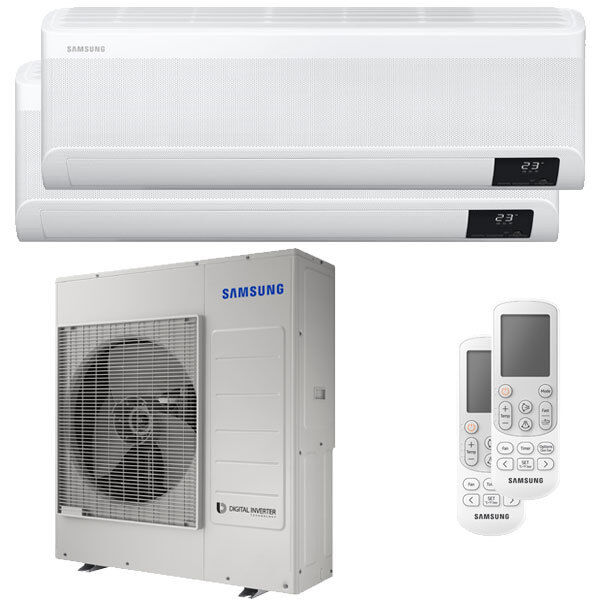 Samsung Condizionatore Samsung Windfree Avant Dual Split 18000+24000 Btu Esterna 10 Kw - Sconto In Fattura 50% (SF50.AJ100TXJ5KG/EU-AR18TXEAAWKNEU-2)