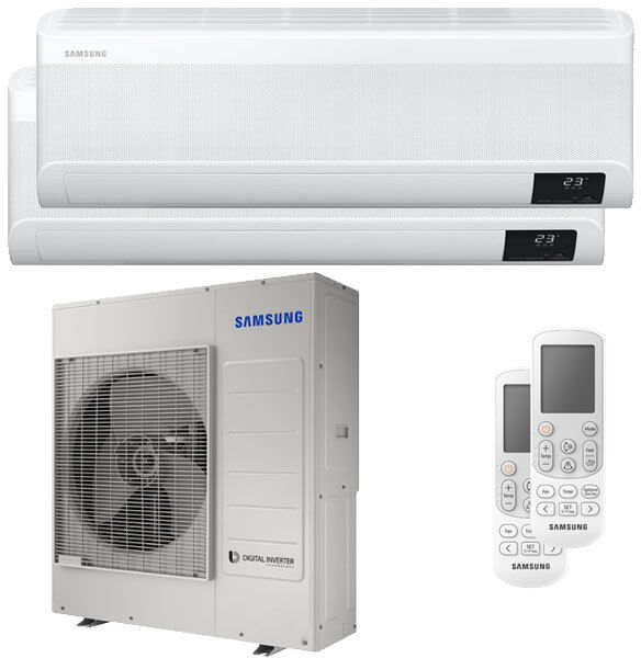 Samsung Condizionatore Samsung Windfree Avant Dual Split 18000+24000 Btu Esterna 10 Kw - Sconto In Fattura 65% (SF.AJ100TXJ5KG/EU-AR18TXEAAWKNEU-2)