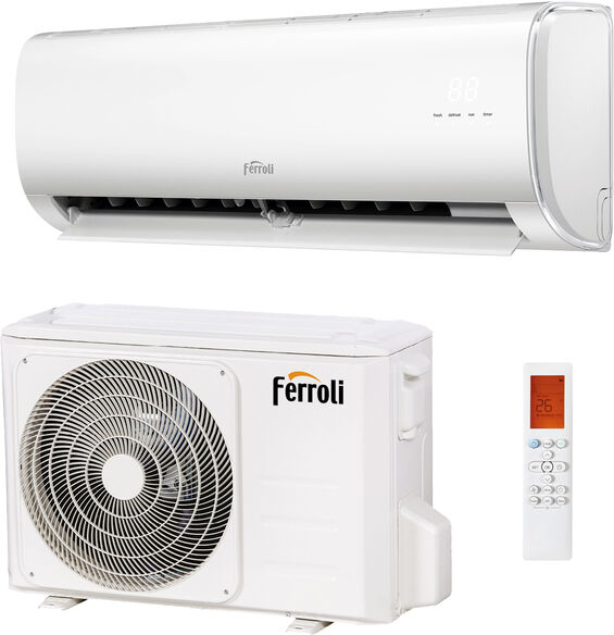 Condizionatore Ferroli Ambra S 18000 Btu R32 Inverter A++ Wi-Fi E Doppio Filtro (2CP0007-3F)