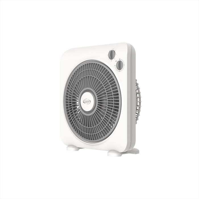 Argo Ventilatore Da Tavolo Boxy-bianco/grigio