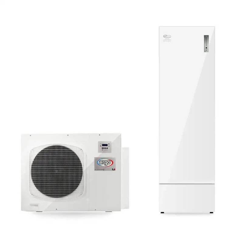 Argo Sistema A Pompa Di Calore Im 6 Kw Con Inverter E Accumulo Acs Emix Tank 300 Litri