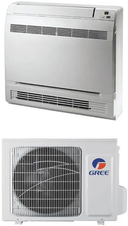 Gree Climatizzatore Console 12000 Btu Inverter Geh12aa-K6dna Wifi Incluso In R32 A+++