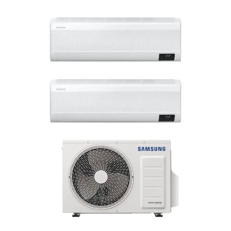 Samsung Climatizzatore Windfree Elite Wifi Dual Split 9000+9000 Btu Inverter A+++ In R32 Aj050txj2kg