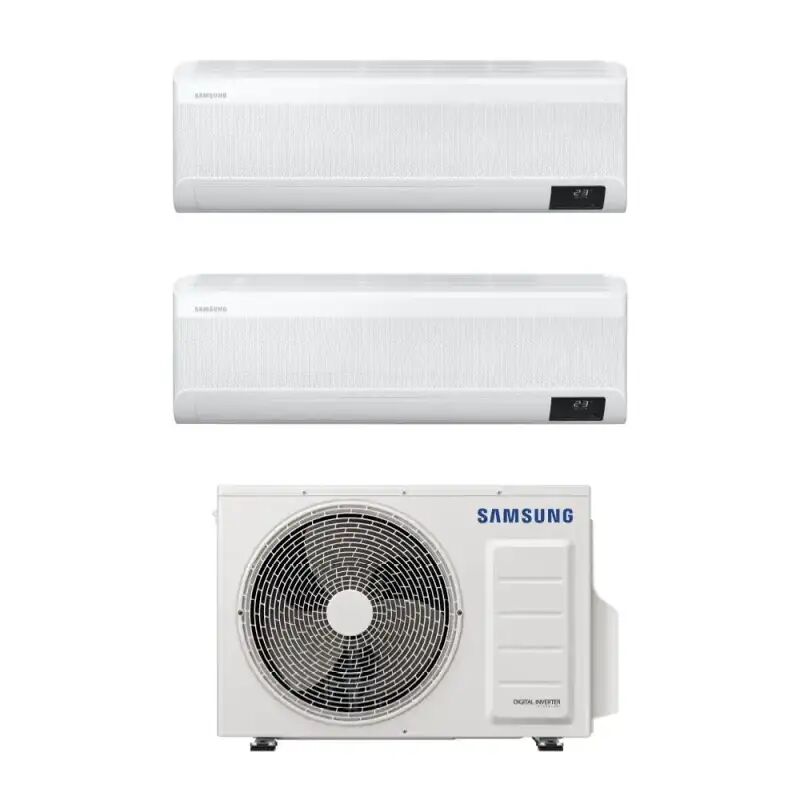 Samsung Climatizzatore Windfree Elite Wifi Dual Split 9000+12000 Btu Inverter A+++ In R32 Aj050txj2kg
