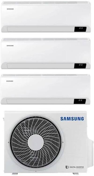 Samsung Climatizzatore Cebu Wi-Fi Trial Split 7000+7000+9000 Btu Inverter A+++ In R32 Aj052txj3kg