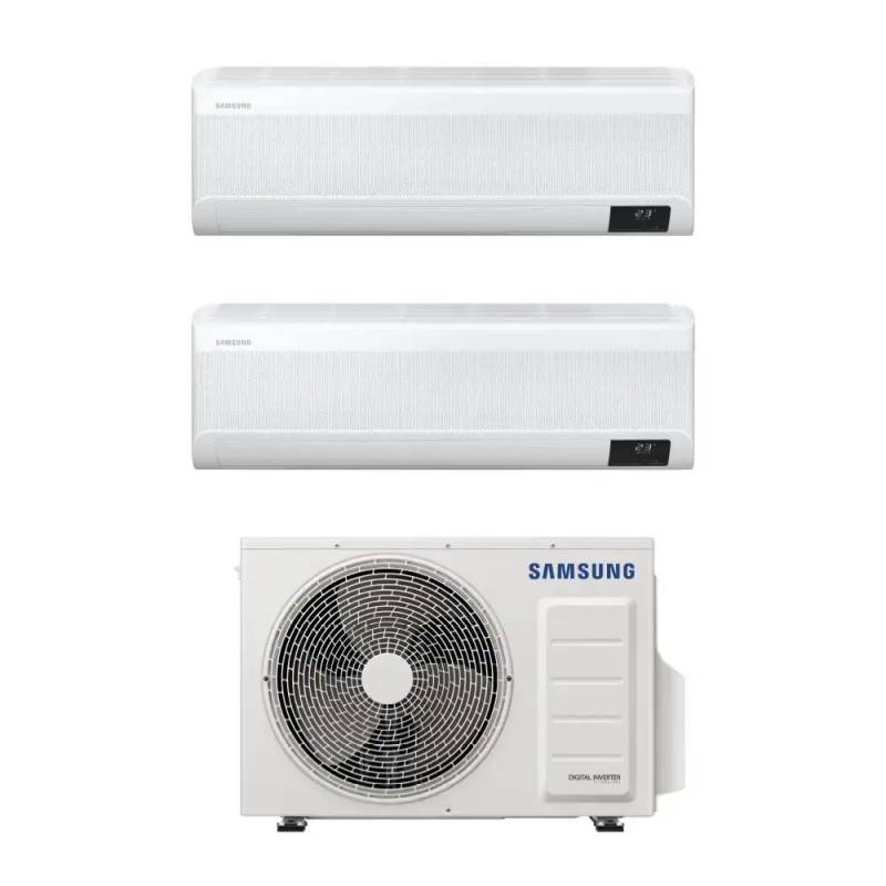 Samsung Climatizzatore Windfree Avant Wifi Dual Split 7000 + 7000 Btu Inverter A+++ In R32 Aj040txj2kg