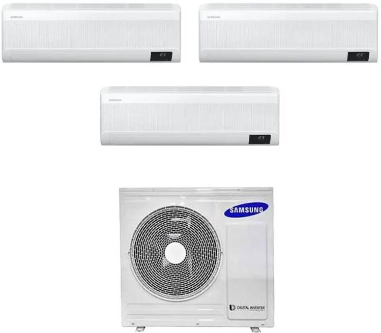 Climatizzatore Samsung Windfree Elite Wifi Trial Split 7000+7000+9000 Btu Inverter A+++ In R32 Aj052txj3kg