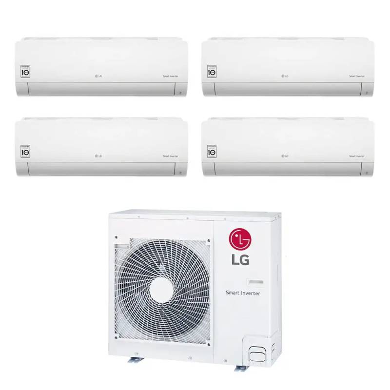 LG Climatizzatore Libero Smart Wifi Quadri Split 7000+7000+7000+7000 Btu Inverter In R32 Mu4r25 A++