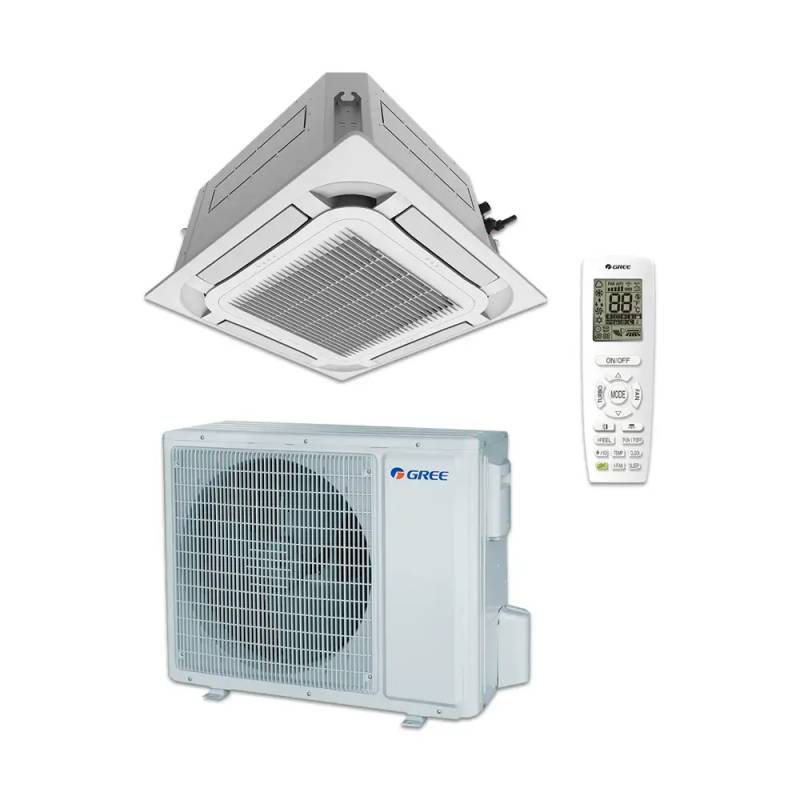 Gree Climatizzatore A Cassetta 8 Vie Da 24000 Btu Con Inverter In R32