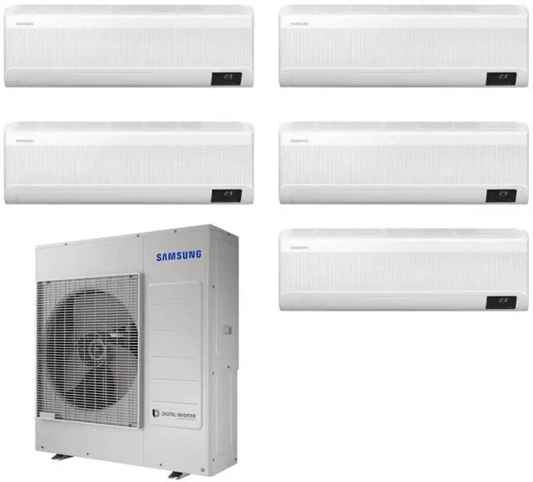 Samsung Climatizzatore Windfree Avant Wifi Penta Split 7000+7000+9000+9000+9000 Btu Inverter In R32 Aj100txj5kg