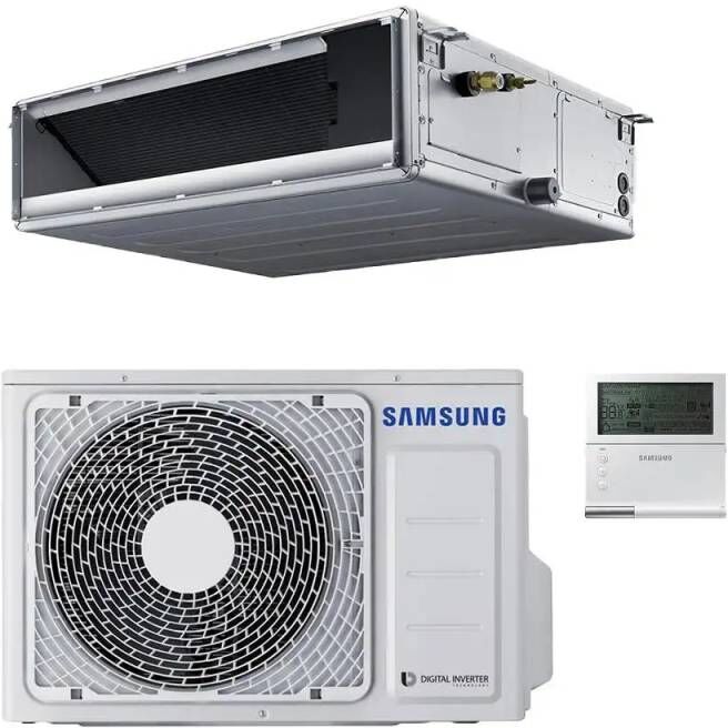 Samsung Climatizzatore Canalizzato 24000 Btu Ac071rnmdkg A Media Prevalenza A++ In R32