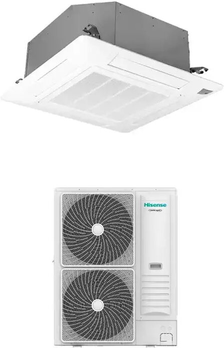 Hisense Climatizzatore Serie Turbo Cassetta Round Flow R32 36000 Btu Auc105ur4rkc8 Inverter In A++