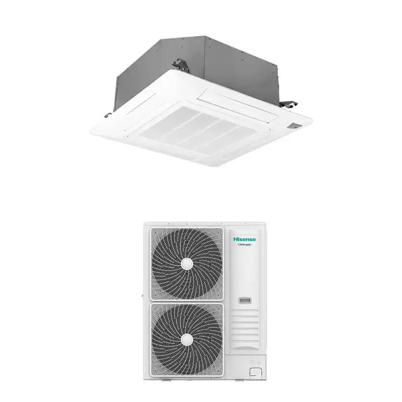 Hisense Climatizzatore Serie Turbo Cassetta Round Flow R32 48000 Btu Auc140ur4rkc8 Inverter