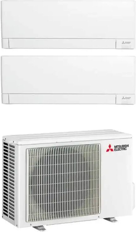 Mitsubishi Climatizzatore Ay Dual Split 9000+9000 Btu Con Inverter In R32 Wi-Fi Incluso In A+++ Mxz-2f42vf3