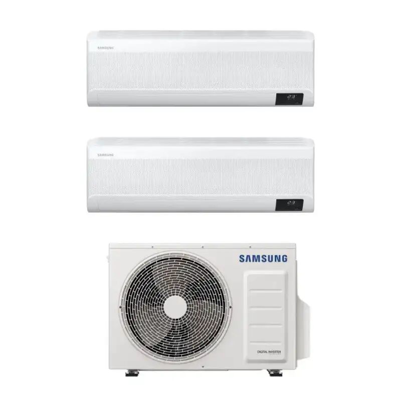 Samsung Climatizzatore Windfree Avant Wifi Dual Split 9000+18000 Btu Inverter A++ In R32 Aj068txj3kg