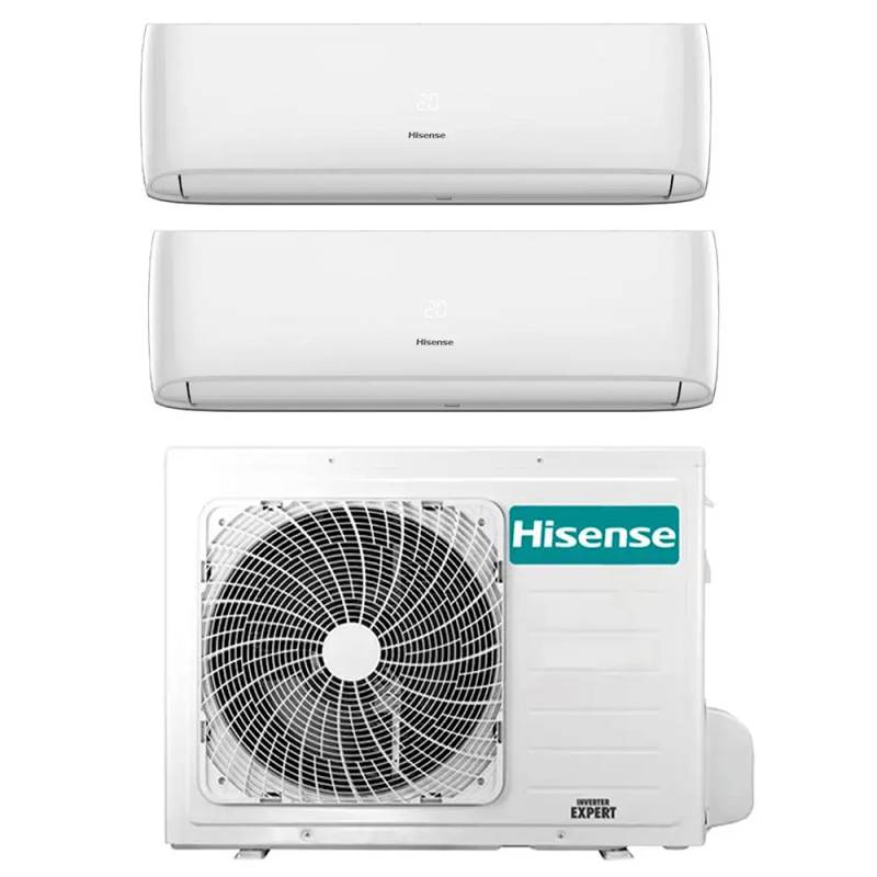 Hisense Climatizzatore Inverter Easy Smart Dual Split 18000+18000 Btu 3amw72u4rjc R-32 A++ Outlet