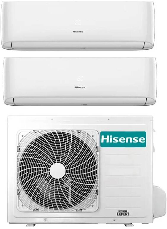 Hisense Climatizzatore Inverter Easy Smart Dual Split 18000+18000 Btu 4amw105u4raa R-32 A++ Outlet