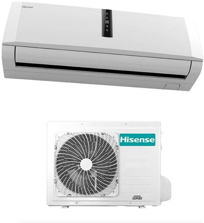 Hisense Condizionatore Monosplit Con Inverter Da 12000 Btu As-12ur4svgnm3 In A+ Outlet