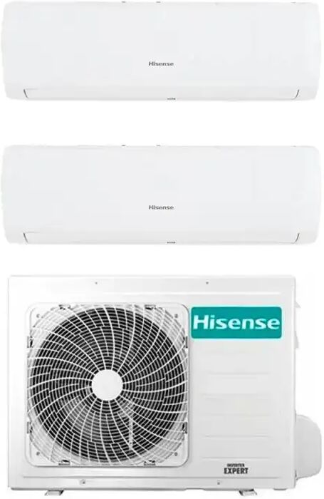 Hisense Climatizzatore Inverter Iq Plus Wi-Fi Dual Split 9000+18000 Btu 3amw72u4rjc R-32 A++