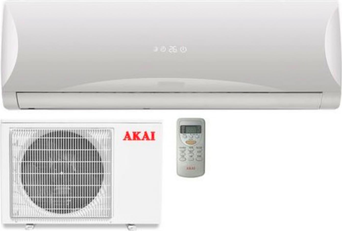 Akai Ak18000i Climatizzatore 18000 Btu /h Inverter Monosplit Condizionatore Con Pompa Di Calore Classe A++/a+ (Unità Interna + Unità Esterna) - Serie Mistral 18000 Ak18000i