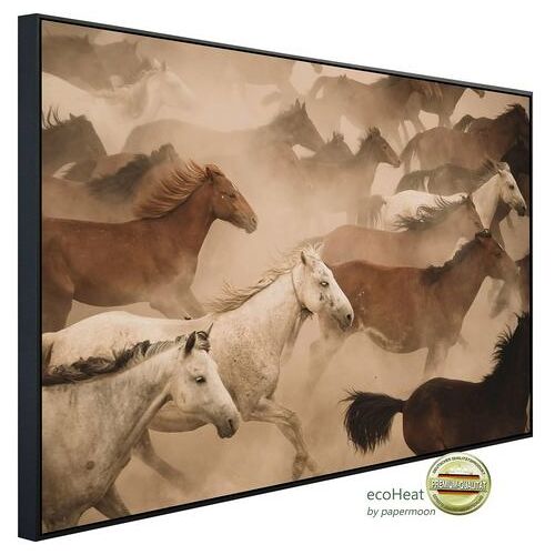 Papermoon Infraroodverwarming Paarden kachels zeer aangename stralingswarmte multicolor 100 cm x 60 cm x 3 cm