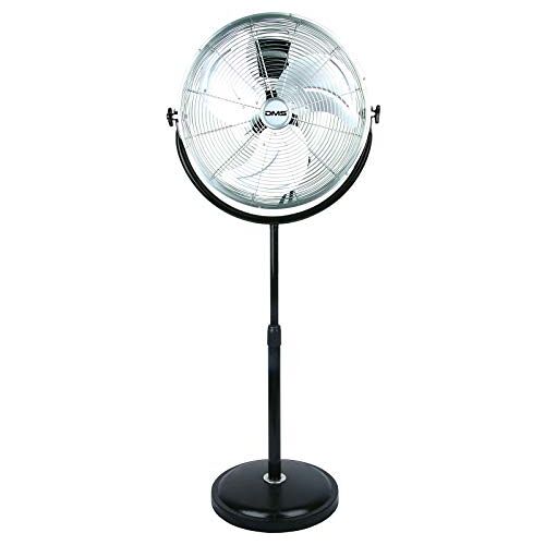 DMS ® MSV-50 Staande ventilator, vloerventilator, staande ventilator, diameter 50 cm, 120 W