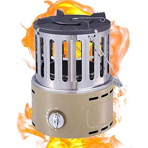 ANAIUCY Terrasverwarmers Mini Gasverwarmer Huishoudelijke Multifunctionele Kachel Outdoor Terrasverwarmer Rvs Kachels Voor Binnenshuis Tuin Terrasverwarmers