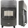 Qlima GH 342 RV Opvouwbare Gaskachel - Zwart - 4200 Watt - Inclusief draagtas - 3 warmtestanden