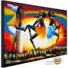 Papermoon Infraroodverwarming Culturele dans zeer aangename stralingswarmte multicolor 100 cm x 60 cm x 3 cm