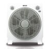 Sogo Ventilador Box Fan 45W Blanco/Gris