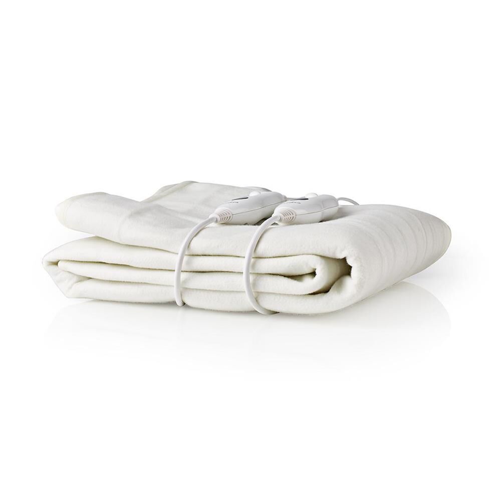 Nedis Cobertor Eletrico Duplo 140x160cm Branco