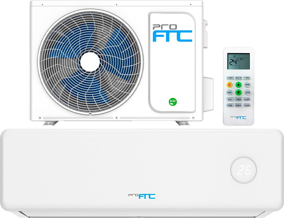 Proftc Ar Condicionado 9000 Btu Inverter A++ R32 (interior/exterior) - Proftc