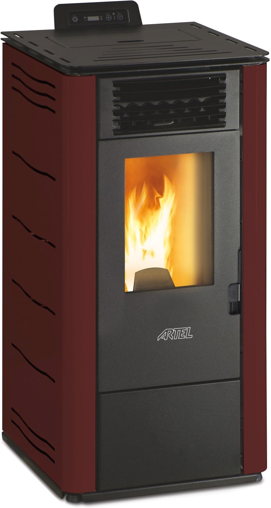 Artel Salamandra De Pellets 7kw Easy S (bordeaux) - Artel