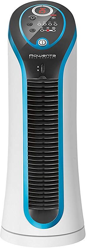 Rowenta Coluna De Ar Eole Compact 30w 3 Velocidades (preto/azul) - Rowenta