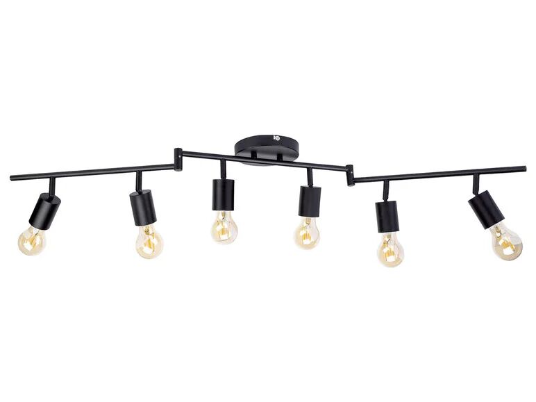 Livarno Home Stropné LED svietidlo, 6 žiaroviek (stropné svietidlo s kĺbovým oblúkom, 6 žiaroviek)